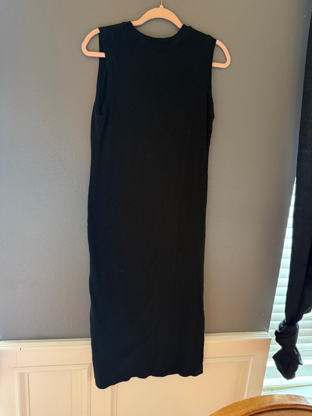 Universal Thread Black Sleeveless Midi Tank Dress - Picture 2 of 3
